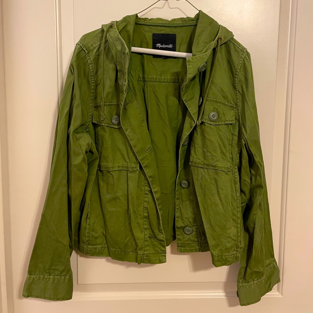 Madewell Green Utility Jacket